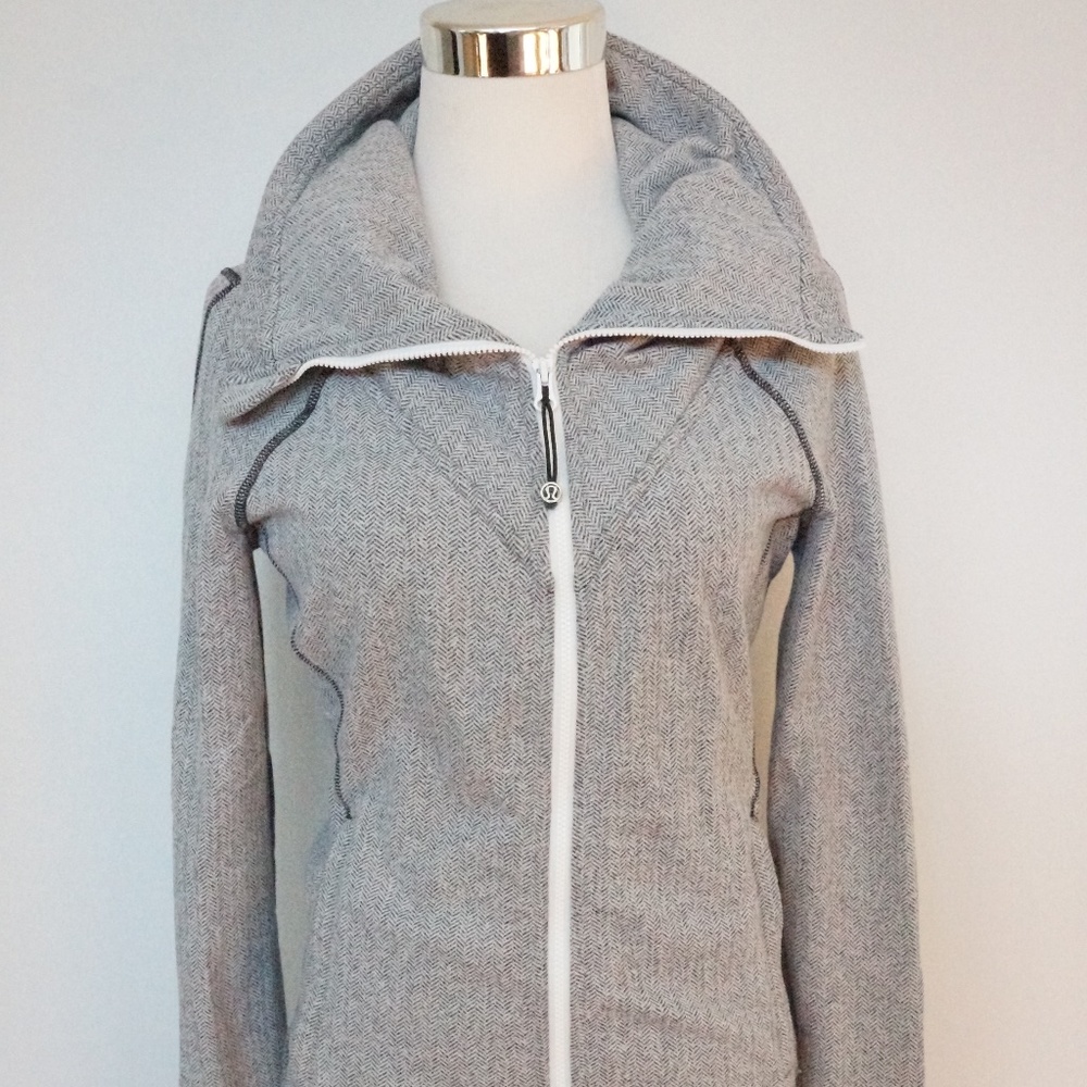 Lululemon Grey Zip up Jacket